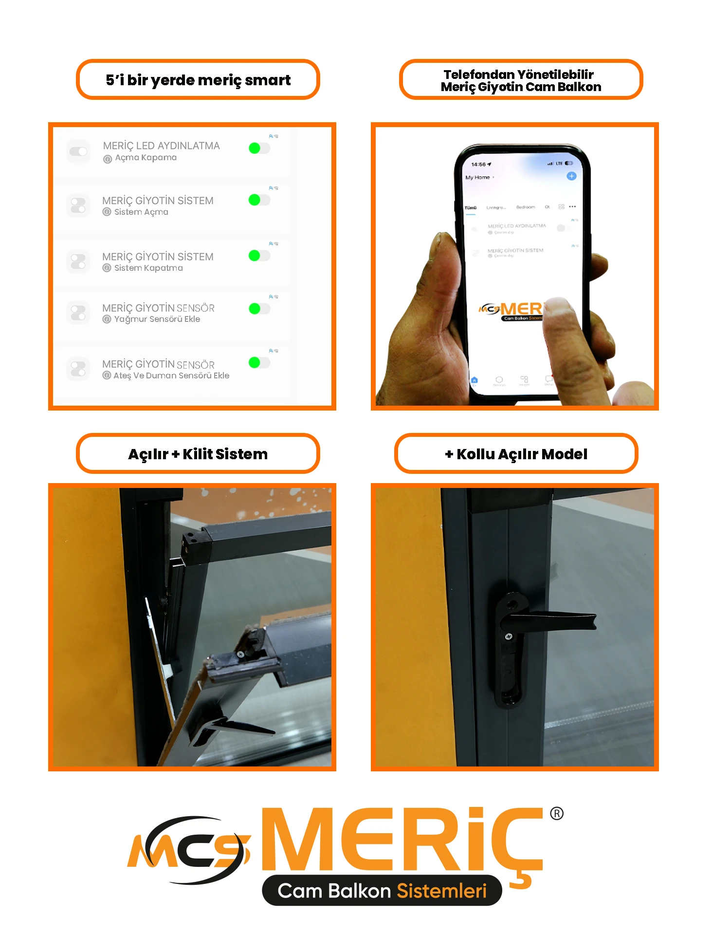 Konya Akıllı Giyotin Cam Balkon